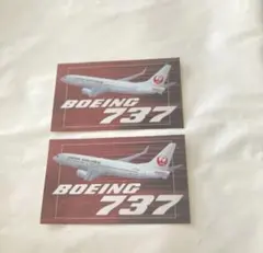 JAL SKY MUSEUM 限定ステッカー②