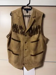 Polo by Ralph Lauren 本革ベスト Mのサムネイル