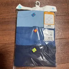【新品未使用】長袖ロンパース 3枚組 サイズ80