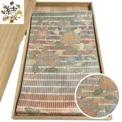 MO-3106 袋帯 琳派百光 万寿菊 金銀グラデーション - メルカリ