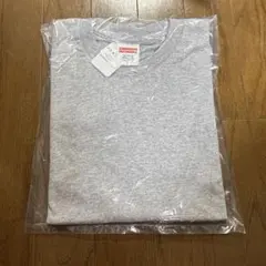 未開封　シュプリーム 半袖 Tシャツ 無地 USA製　グレー　L