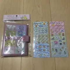 M*E様 ポケモンシールバインダー＆シール2枚セット