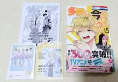 多聞くん今どっち!? 15 最新刊 特典付 師走ゆき TSUTAYA 応募券付