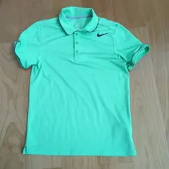 Nike Dri-FIT M ライトグリーンポロシャツ