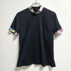 美品】LEONARD SPORT ロゴ透かし タートルネック ニット 黒 38 - メルカリ