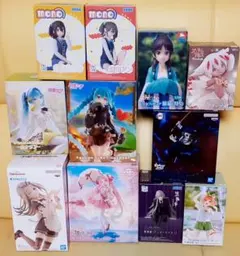 11体セット　初音ミク　mono　他 　プライズ　フィギュア　まとめ売り