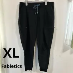 【美品】Fabletics多機能ポケット ジョガーパンツ 黒 XL