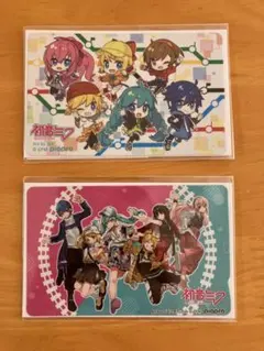 初音ミク HAPPY STATION 2021 ICカードステッカー 2枚セット