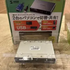 タヌキチ様専用 SANWA SW-KM3UU キーボード・マウス切替器2個セット