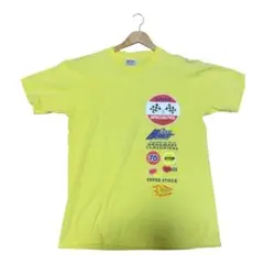 90s USA製 UnitedSports レーシングT イエロー ヴィンテージのサムネイル