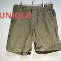 UNIQLO ベージュ コットンショートパンツ　Mサイズ