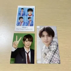 HiHi Jets 髙橋優斗　厚紙カード　データカード　デタカ　証明写真