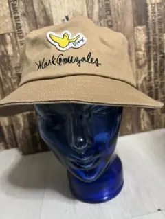 ベージュ コットン バケットハット