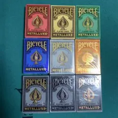 Bicycle Metalluxe トランプセット 9色
