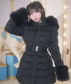 新品ミシェルマカロンロングダッフルコート Rady Cherimi rienda