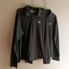 Nike ブラック 長袖ポロシャツ 2着
