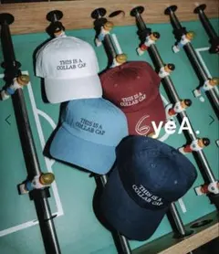 ROKU byeA. × 6 THIS IS A COLLAB CAP ネイビー