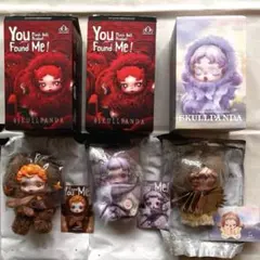 スカルパンダYouFoundMe!RattyBearchestnut3体セット