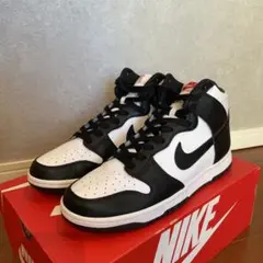 NIKE DUNK HI RETRO パンダ 28cm