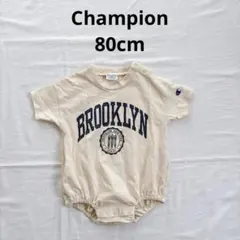 Champion ロンパース 80cm プリント ベビー服