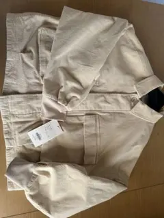 ベージュ コーデュロイジャケット