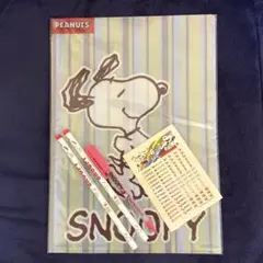 スヌーピー クリアファイル他　文房具まとめ売り