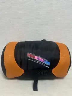 ダウン寝袋シュラフ オレンジ✖️ブラック GFE-95X - メルカリ