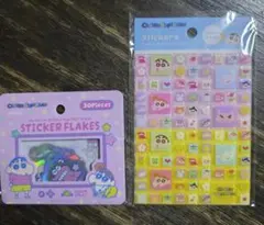 クレヨンしんちゃん　シール2種セット