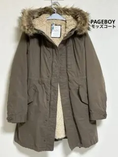 【SALE】PAGEBOY モッズコート USED ファーフード ボアライナー付