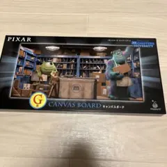 Happyくじ　PIXAR G賞モンスターズ・ユニバーシティ キャンバスボード