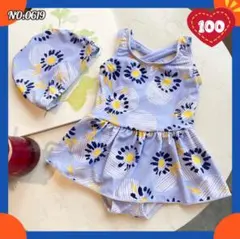 子供水着キッズ女の子ワンピース花柄スクールプールスイムウェア可愛いビーチ
