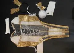 コスプレ　バニー　ニケ　エレグ　NIKKE 逆バニー　黄色　金色のサムネイル