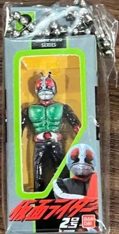 「仮面ライダー2号ソフビパッケージチャーム」未開封新品