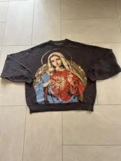 flipthescript マリア柄　XL グレー