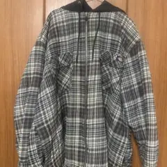 Dickies チェック柄 フード付きジャケット 2XL
