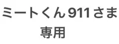 ⭐️ミートくん911さま専用⭐️