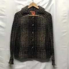 TORY BURCH トリーバーチ　ジャケット　ブラウン　茶　4
