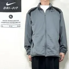 90s〜 nike gray × black track jkt