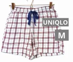 UNIQLO チェック柄ショートパンツ　ルームウェアのサムネイル