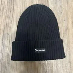 Supreme ブラックニット帽