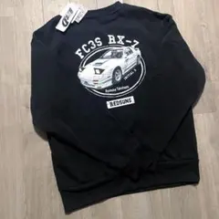 頭文字D ✕しまむら REDSUNS FC3S RX-7 トレーナー