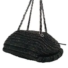 美品　アンテプリマ　ショルダー　チェーン　黒のサムネイル