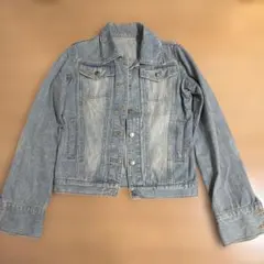 ライトブルー デニムジャケット　S