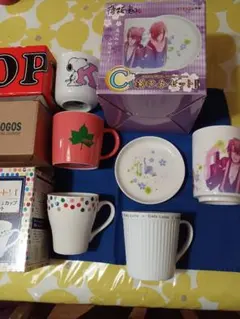 マグカップ 4点 &湯呑み茶碗と小皿まとめ売り