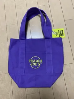 TRADER JOE'S エコバッグ 紫色