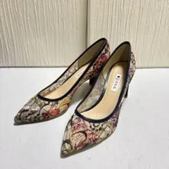 希少!【新品未使用】DIANA ダイアナ 絵画シリーズ 葛飾北斎 花 パンプス