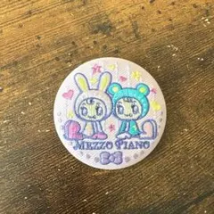メゾピアノ　ナルミヤキャラクターズ刺繍缶バッジ