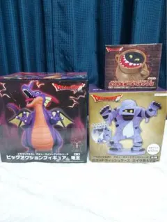 ドラゴンクエスト フィギュア ３体セット 竜王、ミイラ男＆マミー、あくまのつぼ