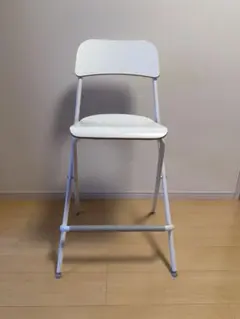 IKEA Franklin 折りたたみ式 カウンターチェア ホワイト No.1