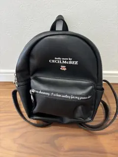 CECIL McBEE ブラックリュック